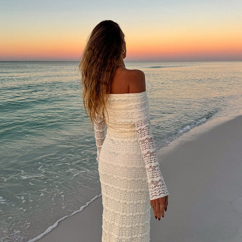 Charlotte Polka Dot Maxi Dress