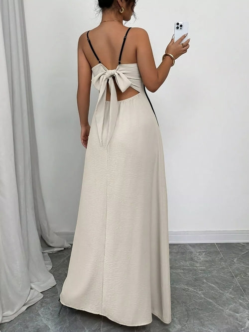 Celeste Bow Maxi Dress ✨